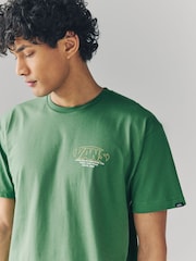 Vans Mens Green Major Type 100% Cotton T-Shirt - Image 3 of 4