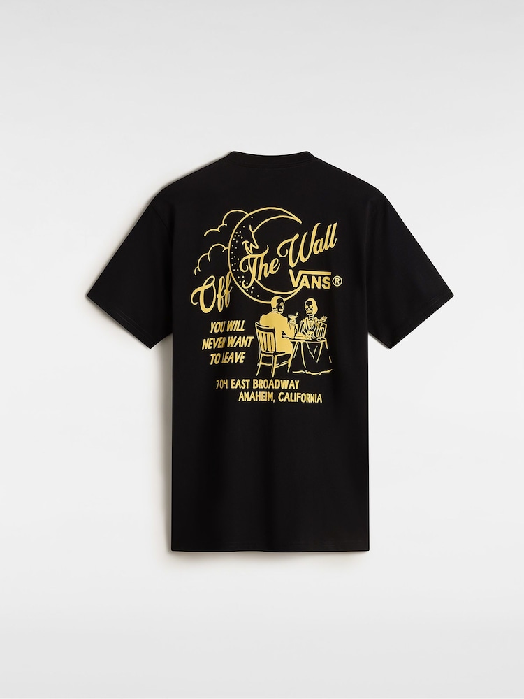 Vans Mens Navy Fine Dining T-Shirt - Image 2 of 2