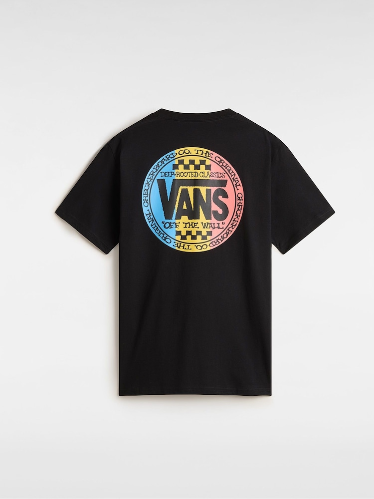 Vans Mens Retro Black T-Shirt - Image 2 of 2