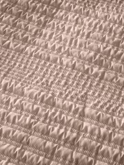 Catherine Lansfield Clay Lennon Stripe Cushion - Image 2 of 2