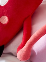 Catherine Lansfield Red Forever Together Hearts Magnetic Hands Cushions - Image 3 of 3