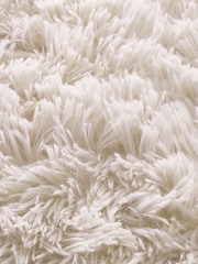 Catherine Lansfield Cream Cuddly Bath Mat - Image 2 of 2