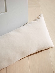 Catherine Lansfield Natural Wilson Velvet Door Draught Excluder - Image 2 of 2