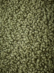 Catherine Lansfield Olive Green So Soft Boucle Cushion - Image 5 of 5