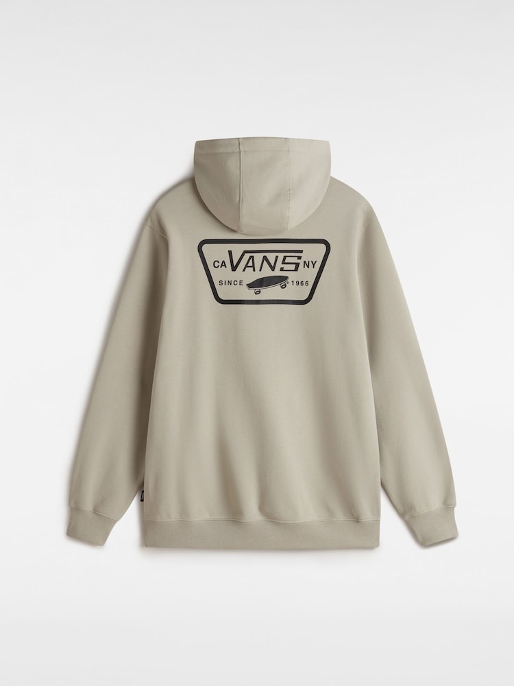 Vans Mens Khaki/Green Fulll Patch 100% Cotton Hoodie - Image 9 of 9