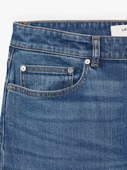Lacoste Blue Slim Cut 5 Pocket Indigo Jeans - Image 7 of 8
