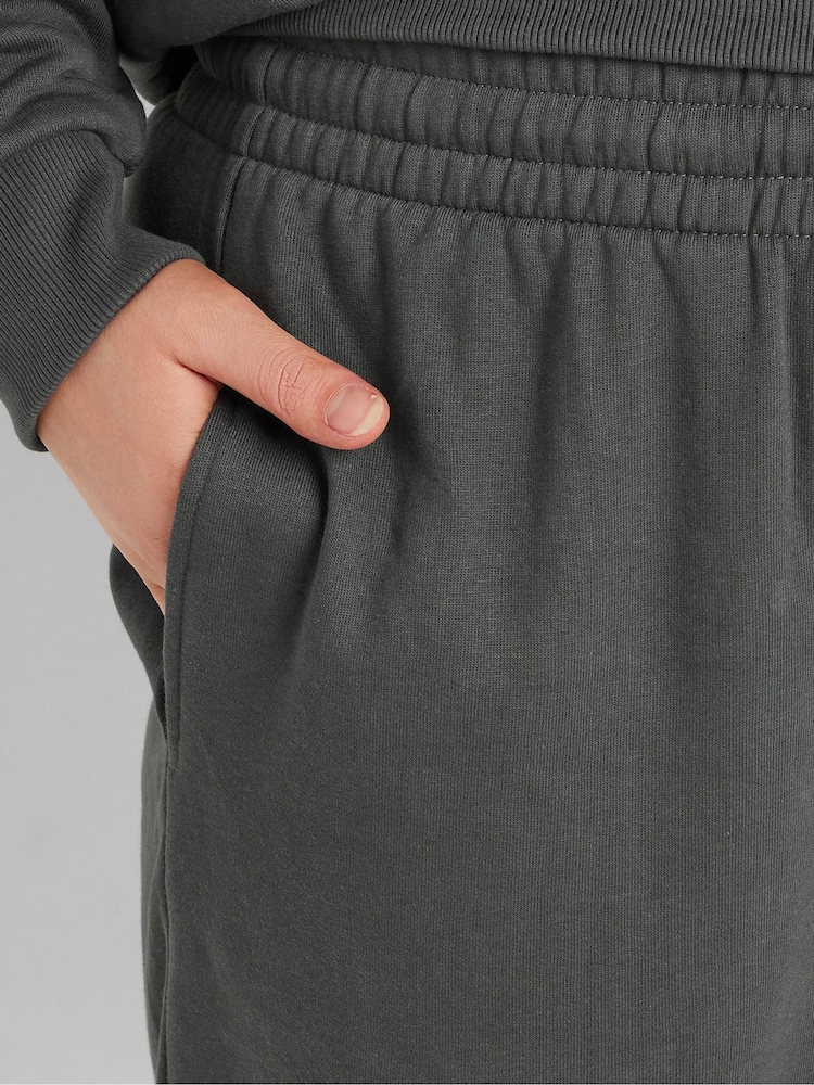 Yours Curve Grey Cuffed Joggers - Image 3 of 3
