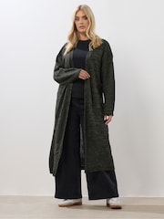 Yours Curve Maxi-Strickjacke mit Twist-Deign - Bild 11 von 11