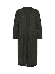 Yours Curve Maxi-Strickjacke mit Twist-Deign - Bild 7 von 11