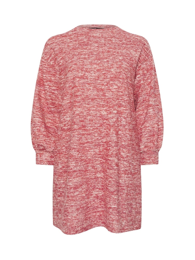 Yours Curve Red Soft Touch Jumper Dress - Image 5 of 5