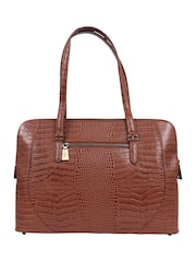 Jones Bootmaker Wynter Croc Leather Shoulder Bag - Image 3 of 4