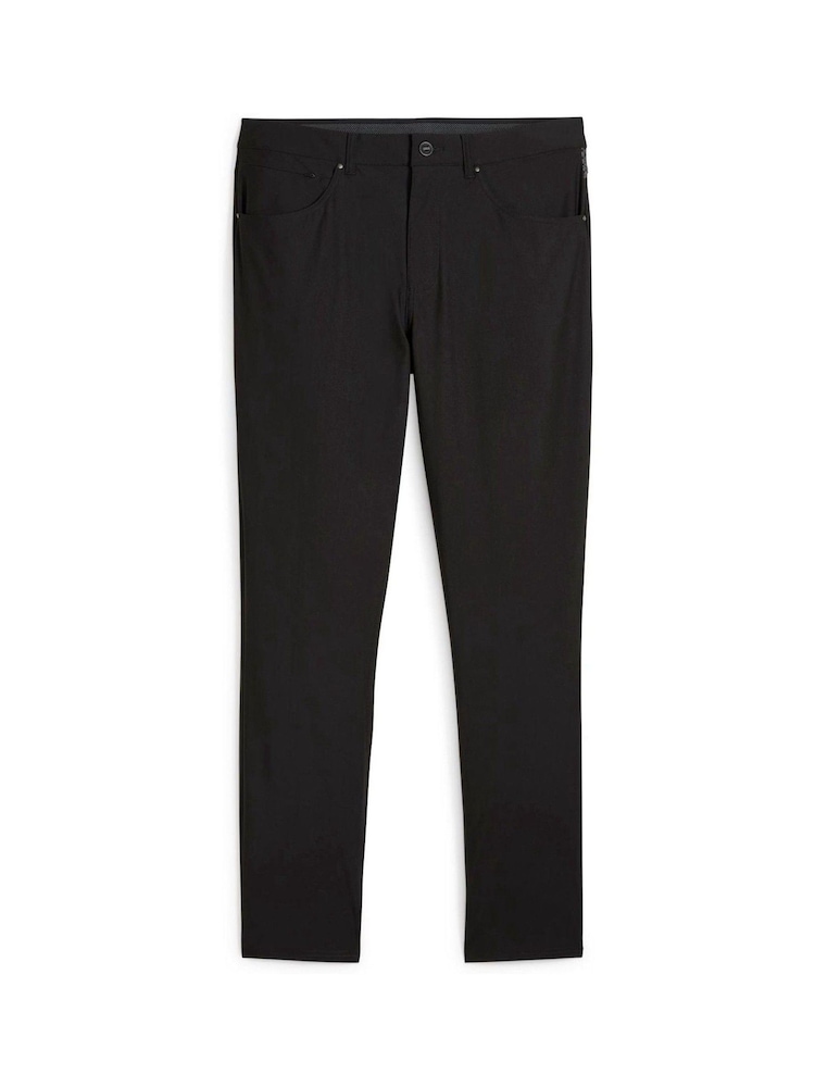Puma Black Mens 101 Golf 5 Pockets Trousers - Image 1 of 2