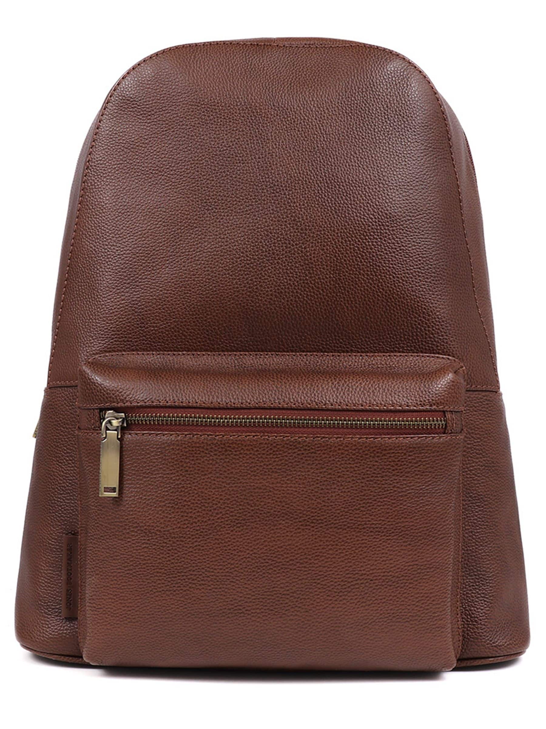 レザー製バックパック ブラウン Next：日本 ブラウン - Jones Bootmaker Vally レザー バックパック