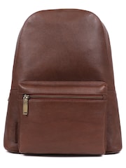 Jones Bootmaker Vally Leather Brown Backpack - Image 1 of 3