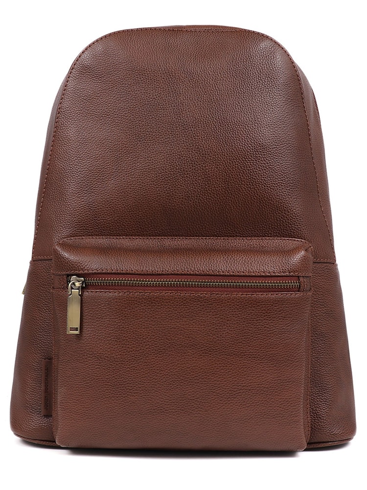 Jones Bootmaker Vally Leather Brown Backpack - Image 1 of 3