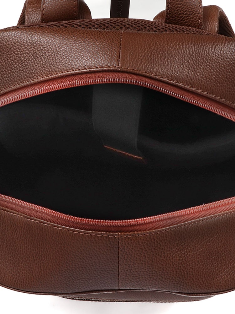 Jones Bootmaker Vally Leather Brown Backpack - Image 2 of 3