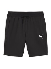 Puma Black Mens Cloudspun Knit Training Shorts - Image 4 of 4