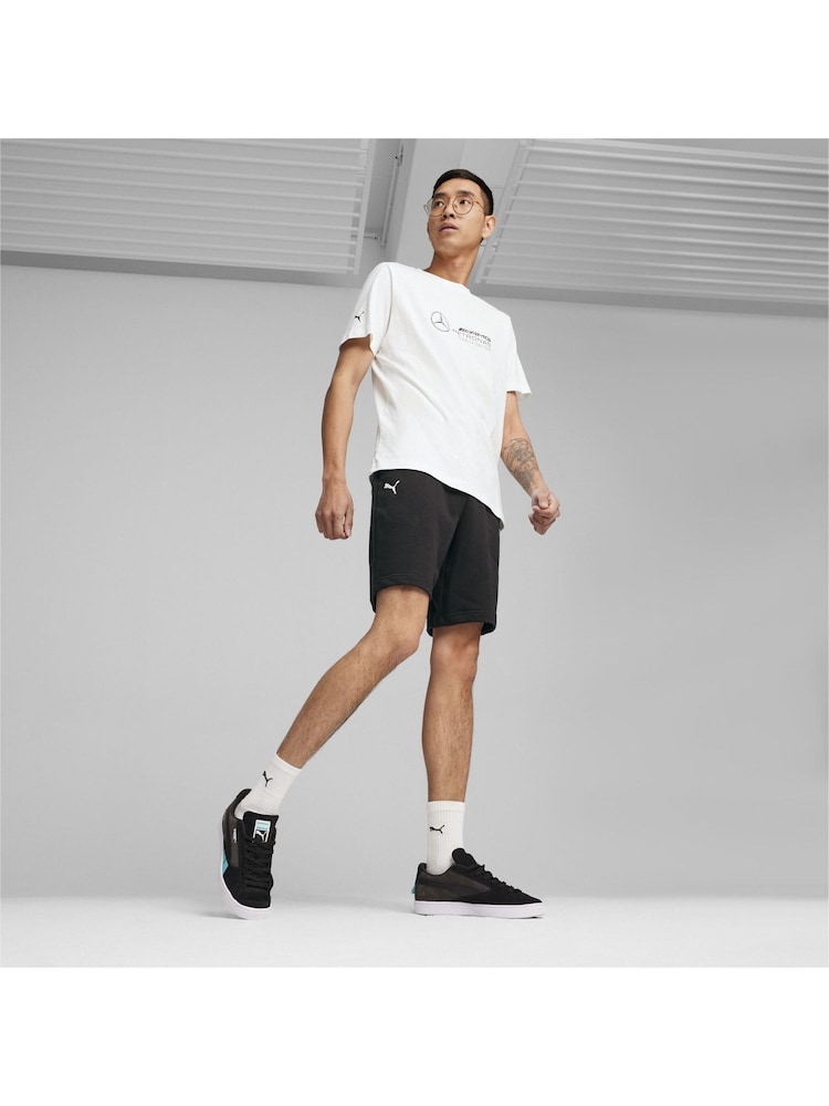 Puma Black Mens Mercedes AMG Petronas Motorsport ESS Shorts - Image 2 of 5