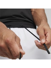 Puma Grey Mens Cloudspun Knit Training Shorts - Image 4 of 5