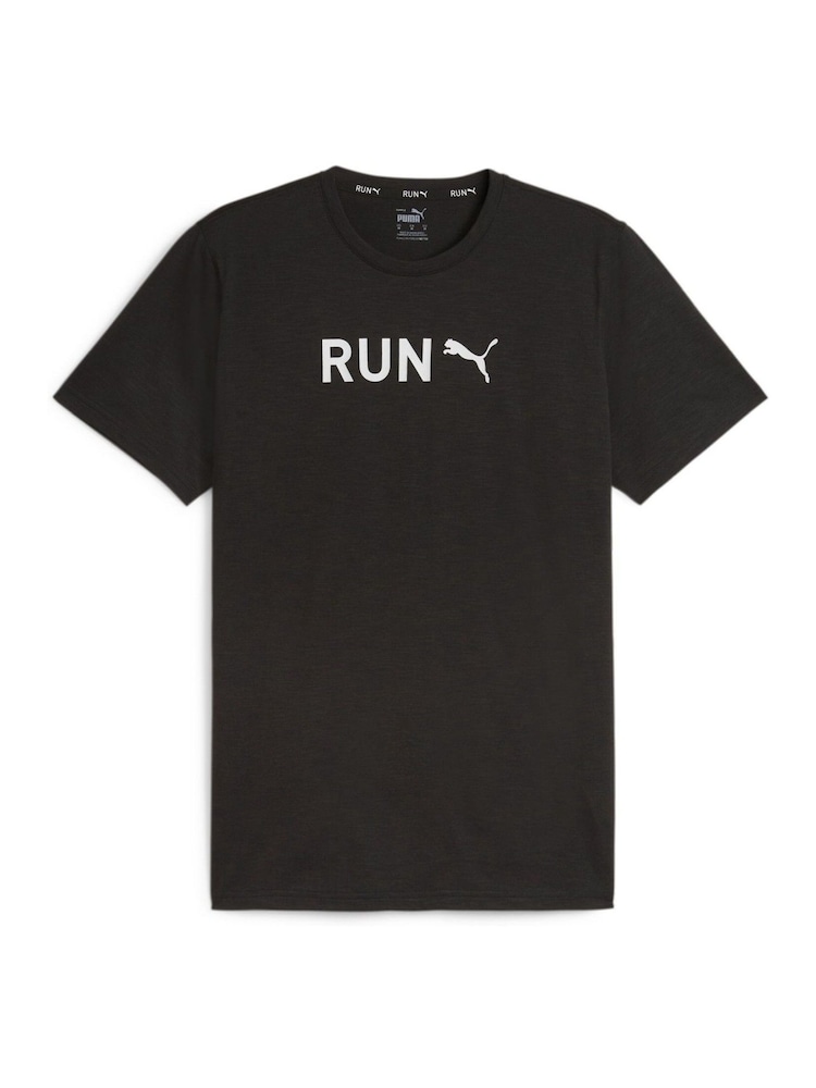 Puma Black Mens Training T-Shirt - Image 3 of 3