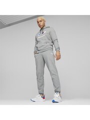 Puma Grey Mens BMW M Motorsport ESS Fleece Trousers - Image 1 of 6