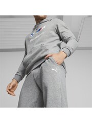 Puma Grey Mens BMW M Motorsport ESS Fleece Trousers - Image 4 of 6