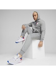 Puma Grey BMW M Motorsport Mens Fleece Hoodie - Image 5 of 6