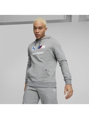 Puma Grey BMW M Motorsport Mens Fleece Hoodie - Image 6 of 6