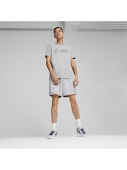 Puma Grey Mens Mercedes-AMG Petronas Motorsport ESS Logo T-Shirt - Image 1 of 5