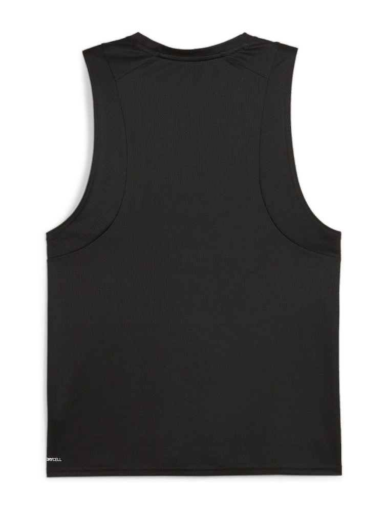 Puma Black Mens FIT Ultrabreathe Training Tank Top - Image 5 of 5 Puma Black Mens FIT Ultrabreathe Training Tank Top - Image 5 of 5