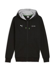 Puma Black Mens Mercedes AMG Petronas Motorsport Hooded Sweat Jacket - Image 1 of 6