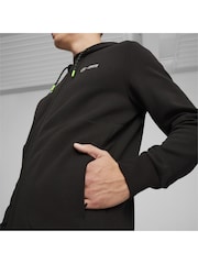 Puma Black Mens Mercedes AMG Petronas Motorsport Hooded Sweat Jacket - Image 5 of 6