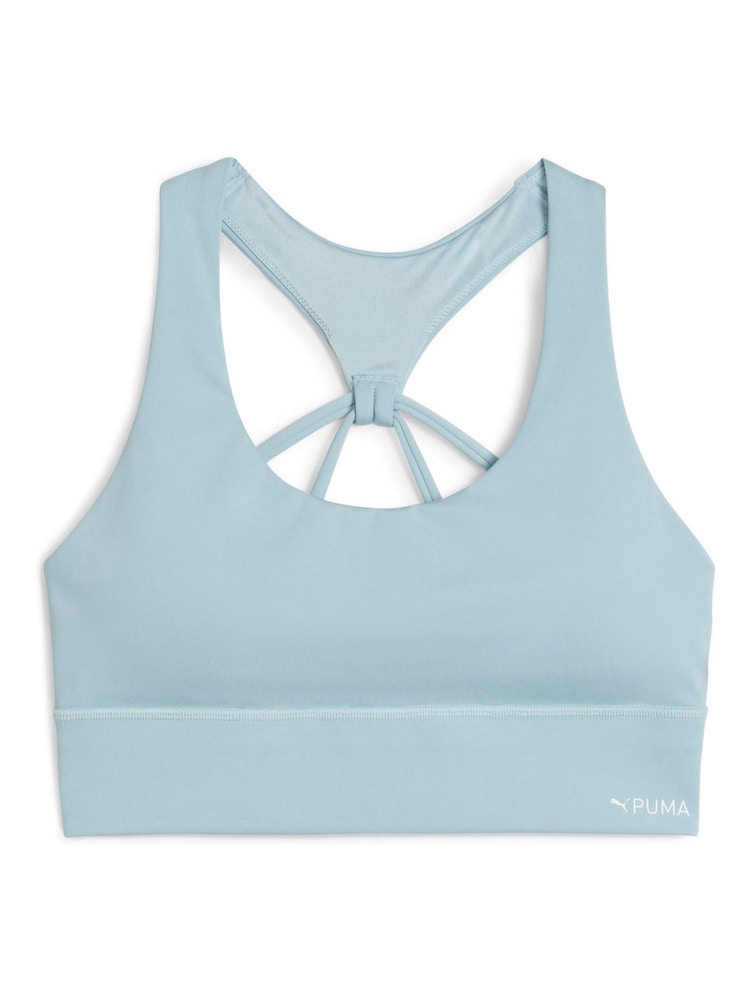 Puma Blue 4Keeps Evolve Training Longline Bra - Image 6 of 6