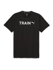 Puma Black Mens Training T-Shirt - Image 2 of 2