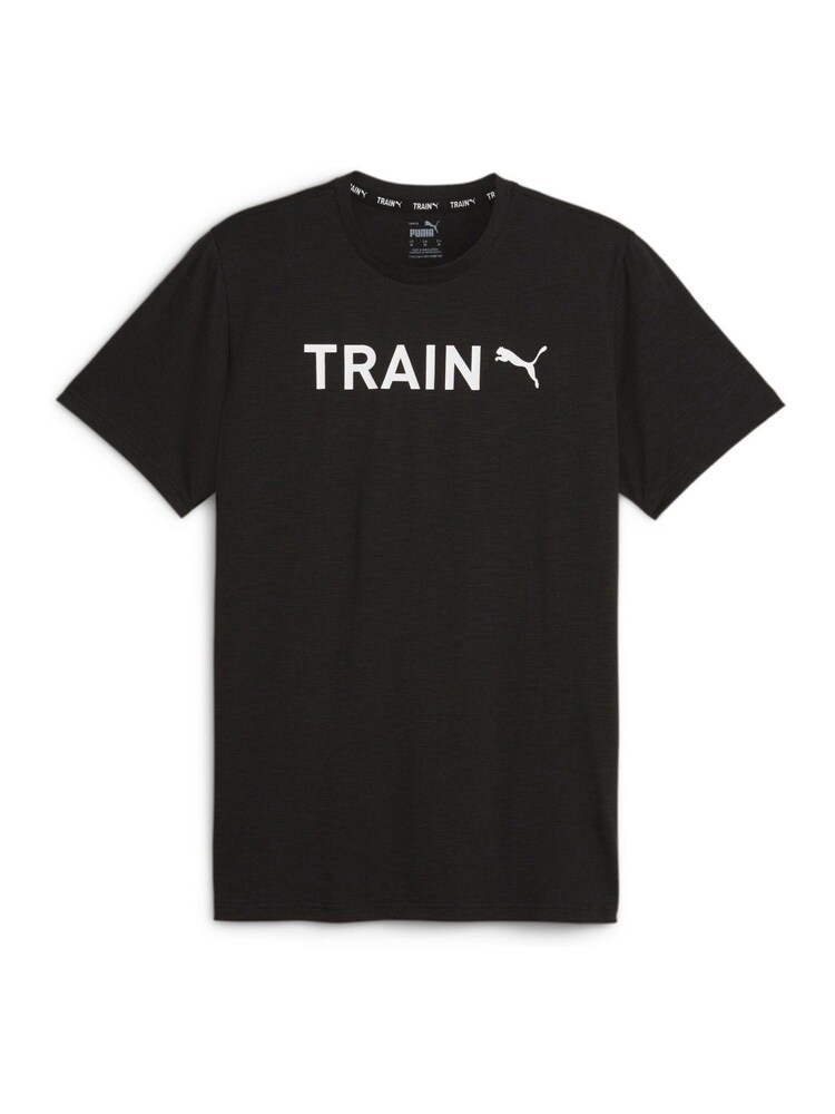 Puma Black Mens Training T-Shirt - Image 2 of 2