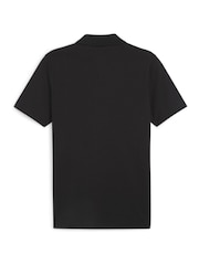Puma Black Mens Mercedes AMG Petronas Motorsport Polo Shirt - Image 4 of 4