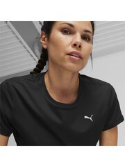 Puma Black Womens Run Favorite T-Shirt - Image 4 of 5