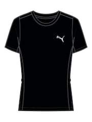 Puma Black Womens Run Favorite T-Shirt - Image 5 of 5