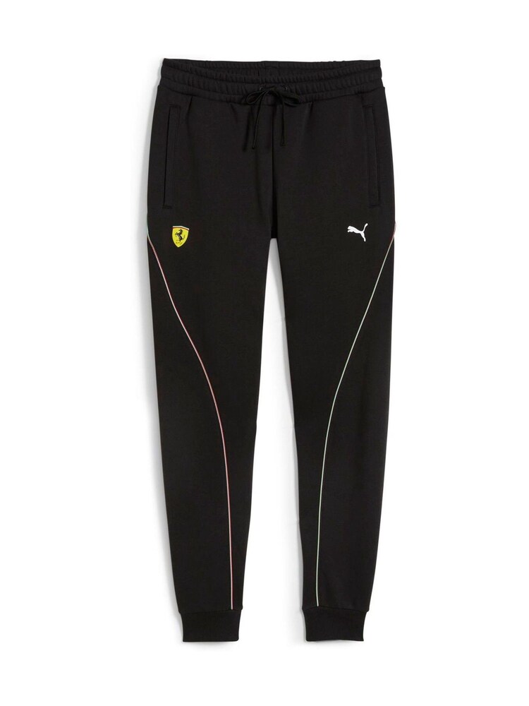 Puma Black Mens Scuderia Ferrari Motorsport Race Sweat Joggers - Image 6 of 6