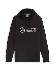 Puma Black Mens Mercedes AMG Petronas Motorsport ESS Hoodie - Image 5 of 5