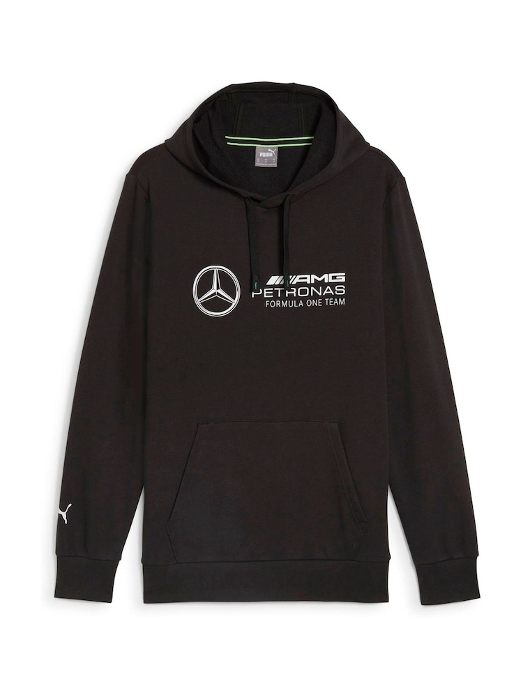 Puma Black Mens Mercedes AMG Petronas Motorsport ESS Hoodie - Image 5 of 5