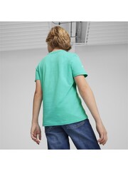 Puma Green Kids Mercedes-AMG Petronas Motorsport Logo Unisex T-Shirt - Image 3 of 6