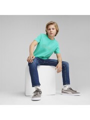 Puma Green Kids Mercedes-AMG Petronas Motorsport Logo Unisex T-Shirt - Image 4 of 6