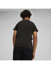 Puma Black Kids Unisex Mercedes AMG Petronas Motorsport Logo T-Shirt - Image 2 of 6