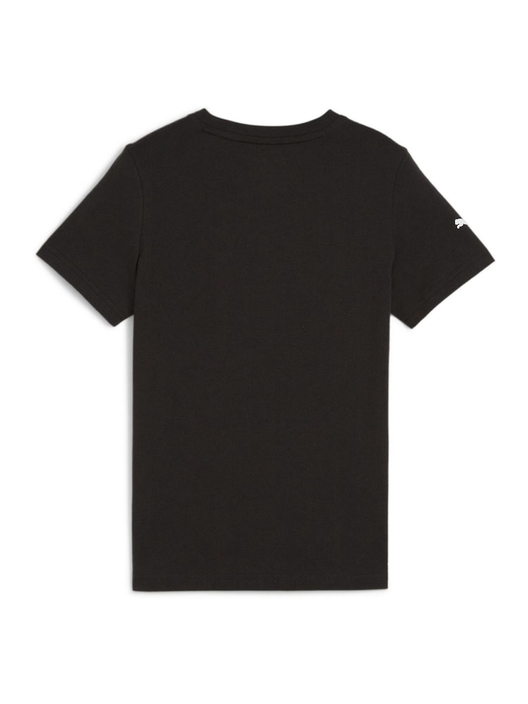 Puma Black Kids Unisex Mercedes AMG Petronas Motorsport Logo T-Shirt - Image 6 of 6