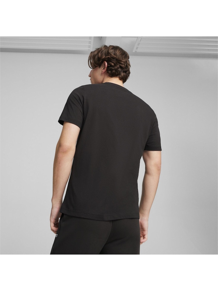 Puma Black Mens Mercedes-AMG Petronas Motorsport ESS Logo T-Shirt - Image 2 of 5