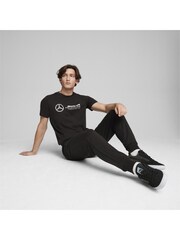 Puma Black Mens Mercedes-AMG Petronas Motorsport ESS Logo T-Shirt - Image 3 of 5