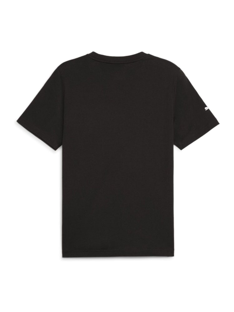 Puma Black Mens Mercedes-AMG Petronas Motorsport ESS Logo T-Shirt - Image 5 of 5