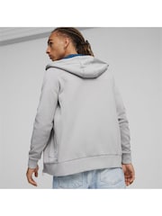 Puma Grey Mens Mercedes-AMG Petronas Motorsport Hooded Sweat Jacket - Image 5 of 6