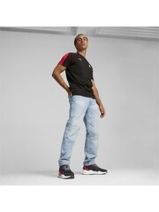 Puma Black Mens Scuderia Ferrari Race MT7 Motorsport T-Shirt - Image 2 of 5